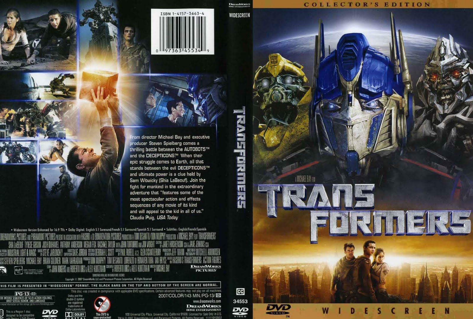 Movies Collection TRANSFORMERS 'Trilogy' (3) [*updated]